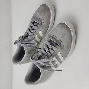 Adidas neo AW4209 Shoes Size 8 Gray White